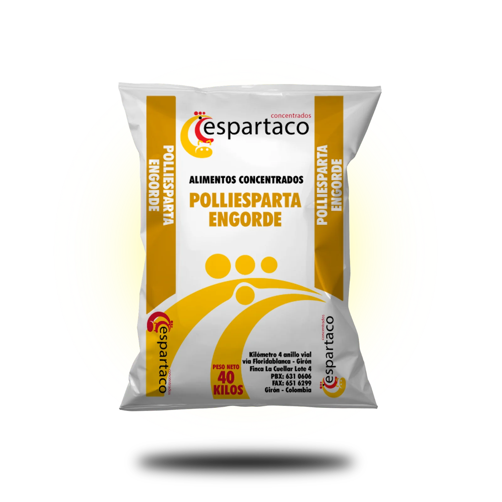 Bulto de alimento Polliesparta Engorde Pigmentado