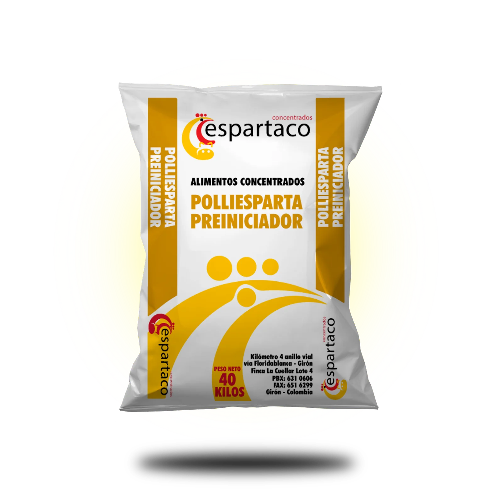 Bulto de alimento Polliesparta Preiniciador