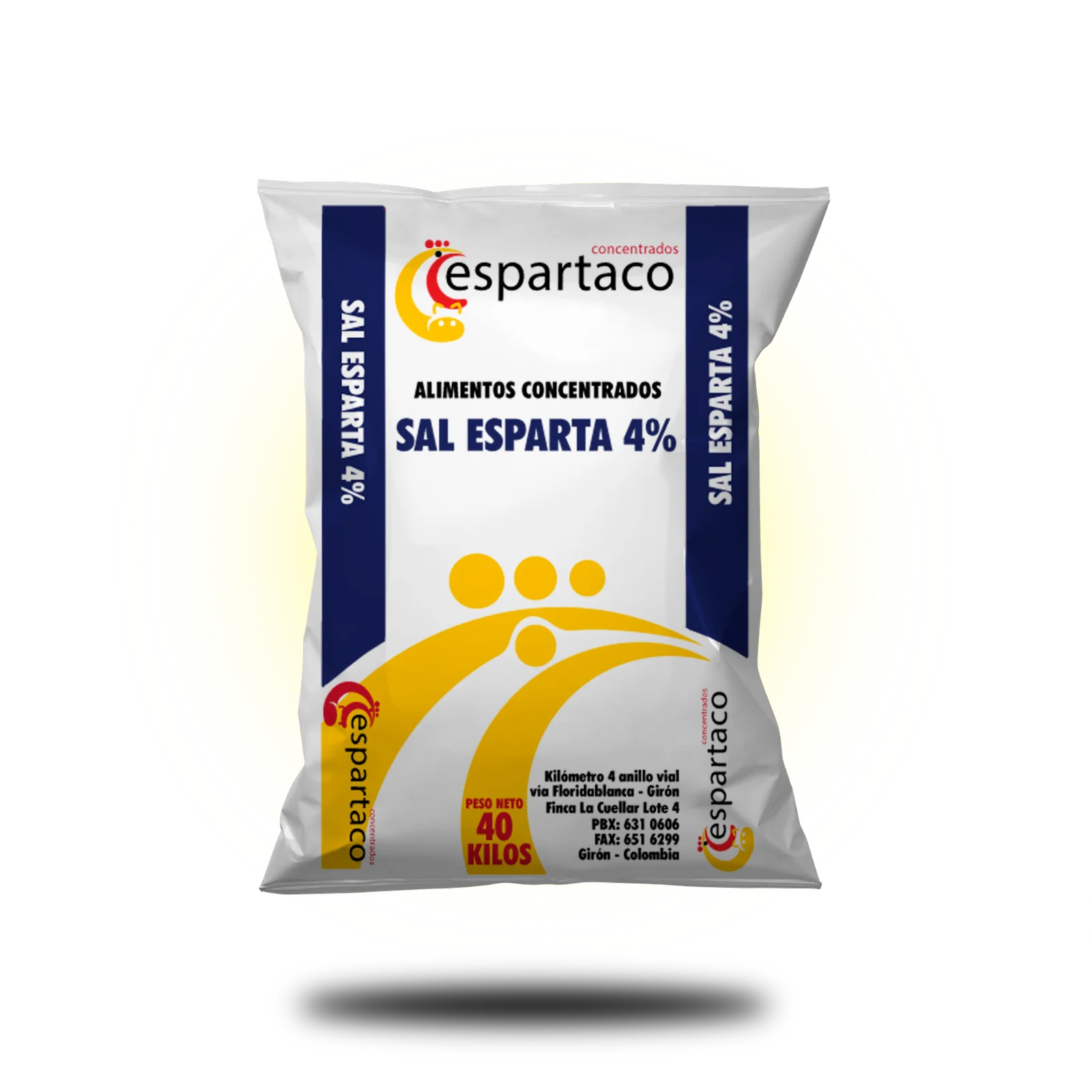 sal esparta 4% ganaderia alimentos concentrados espartaco
